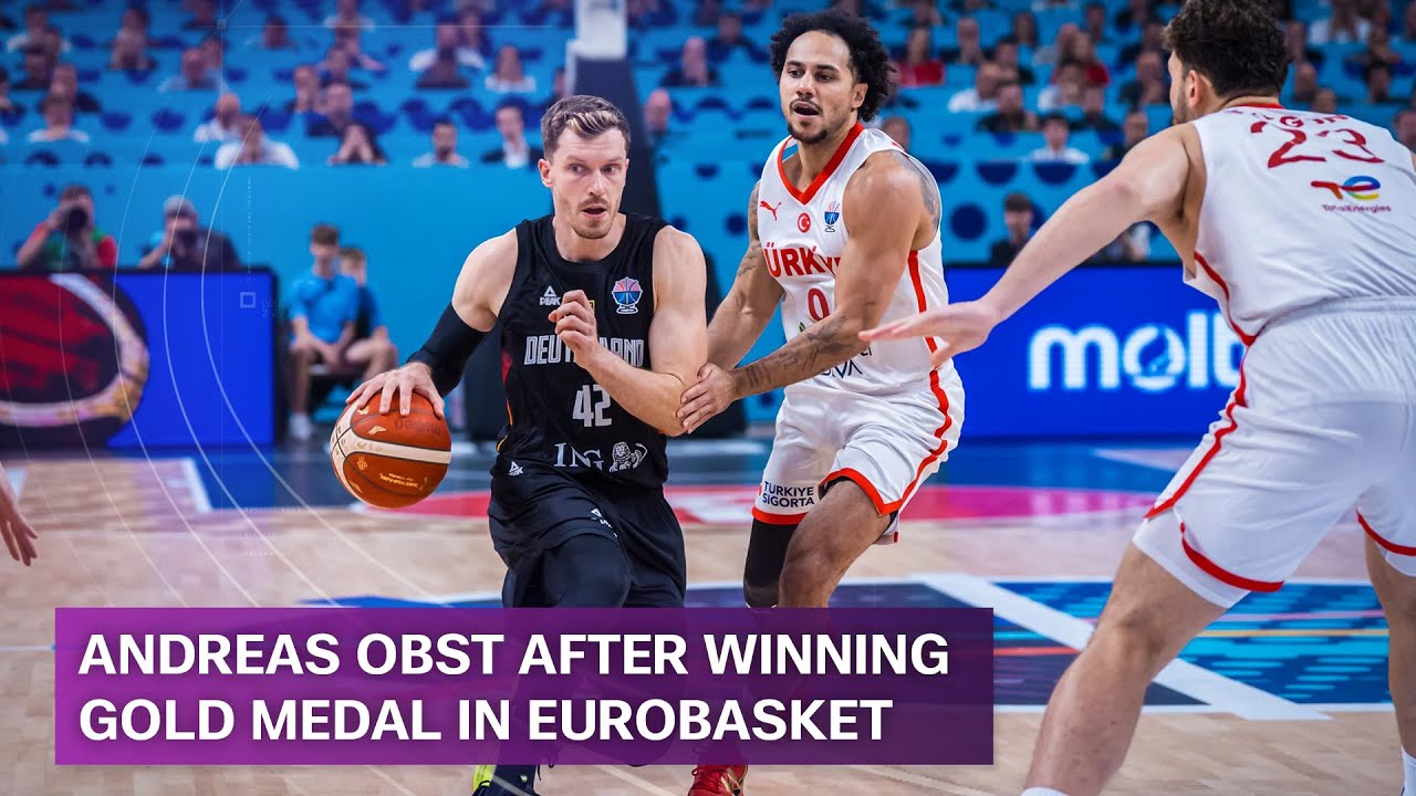 Andreas Obst after fierce Germany win over Turkey in EuroBasket final | Sporta Studija