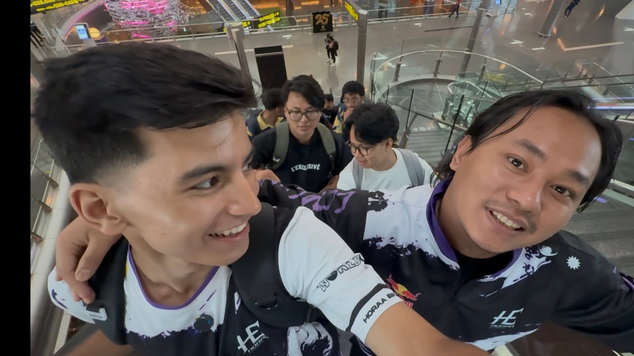 PMWC 🇸🇦 Travel day vlog ! Team @HoraaEsportsOfficial    | Raw vlog