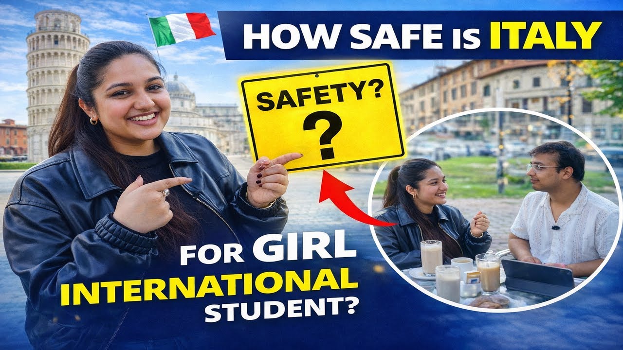 🇮🇹 How Safe Is Italy for Girl International Students? | Honest Experience & Reality Check