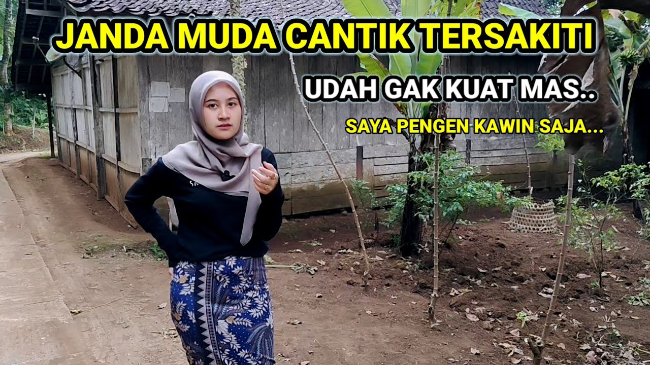 AWAS GAK KUAT NANTI BETAH.! JANDA DESA CANTIK TINGGAL DI RUMAH KUNO KAMPUNG TERPENCIL