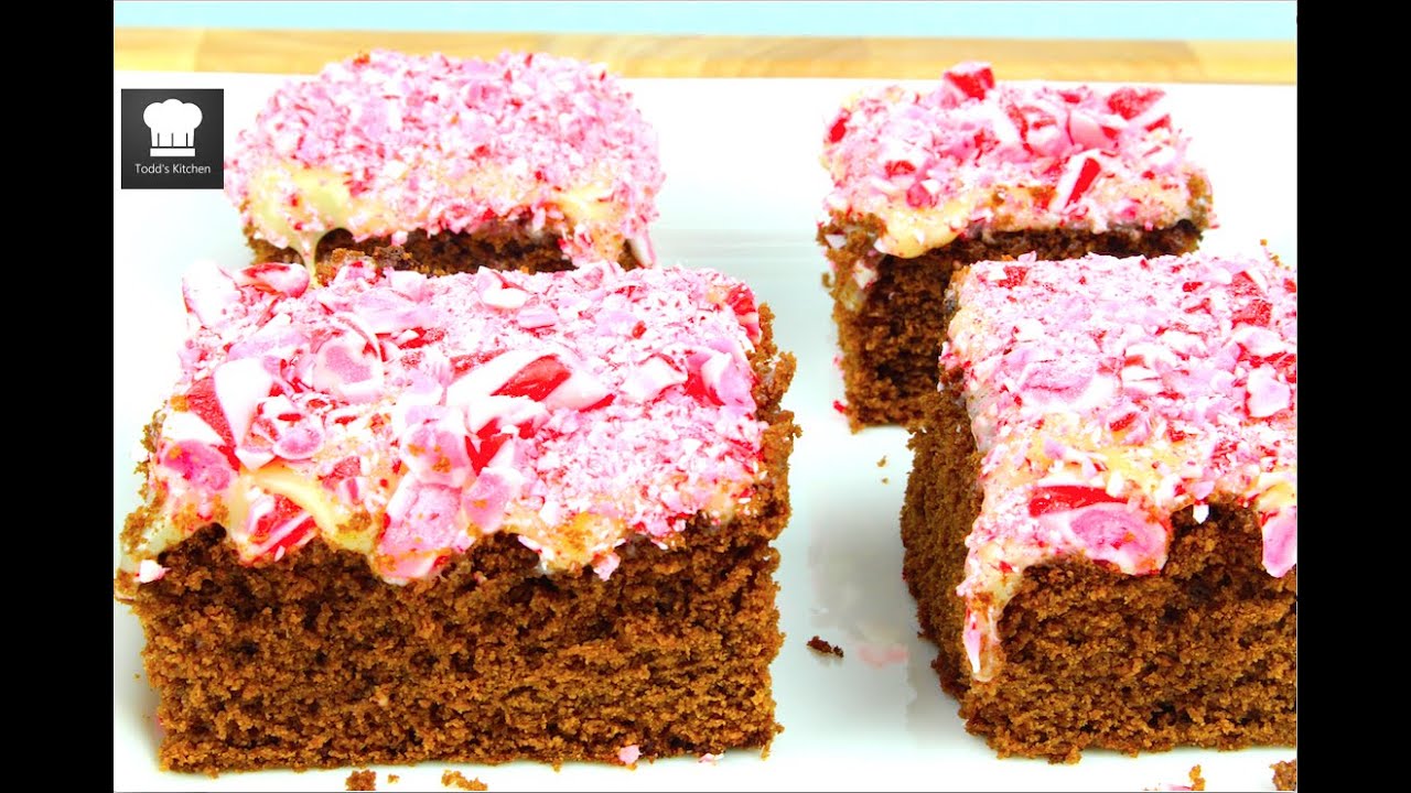 Candy Cane Brownies