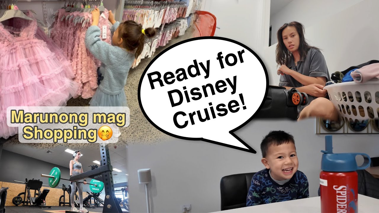 MARUNONG NA MAG SHOPPING SI HARLEY NG DAMIT ❤️ READY NA KAMI FOR OUR DISNEY CRUISE TRIP! 