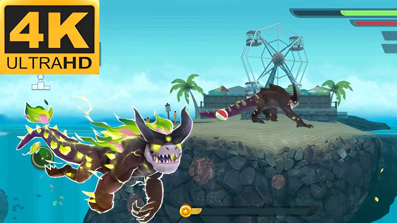 HUNGRY SHARK / BEHELLMOUTH / GAMEPLAY 4K SIN COMENTARIOS 🔥