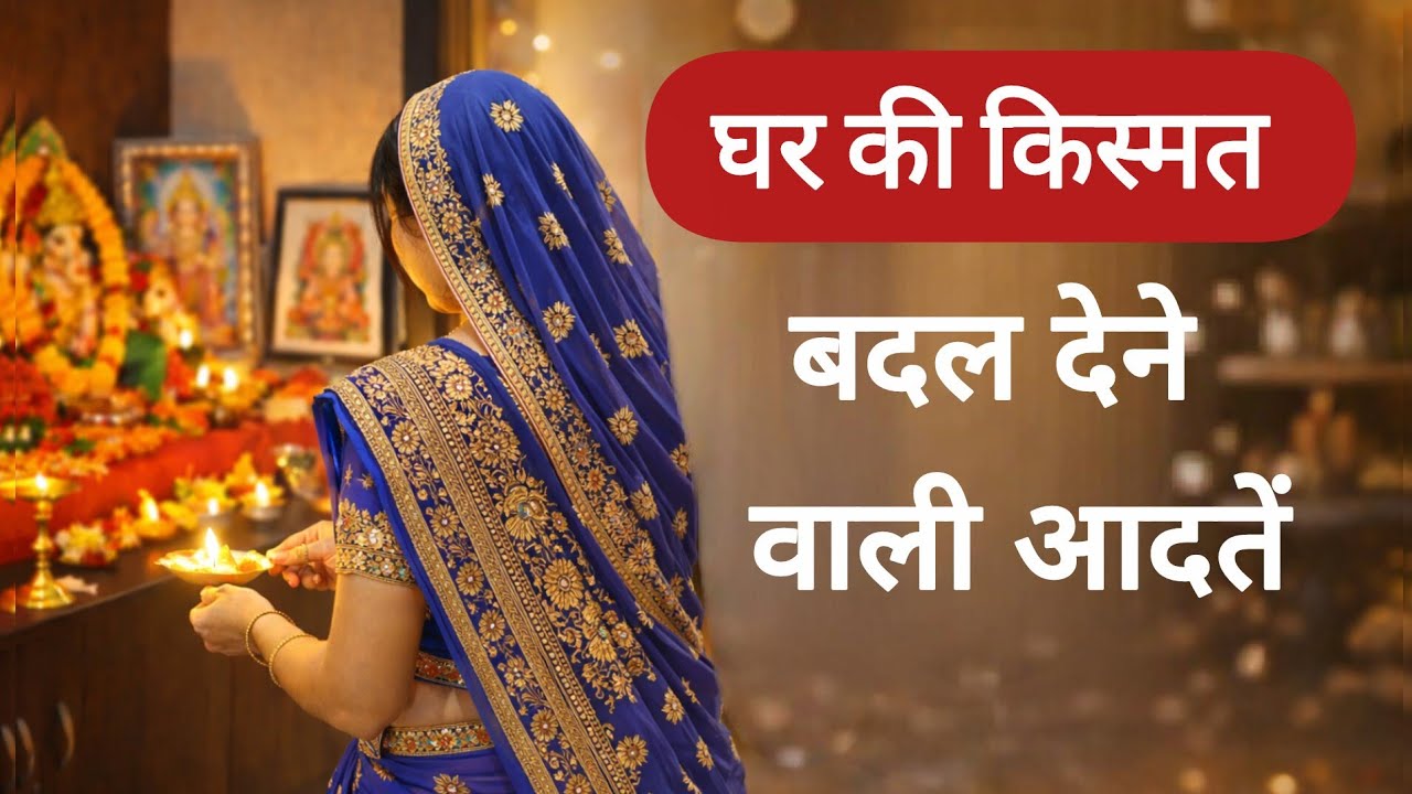 Patni Ki Shubh Aadtein Jo Ghar Ki Kismat Badal De 