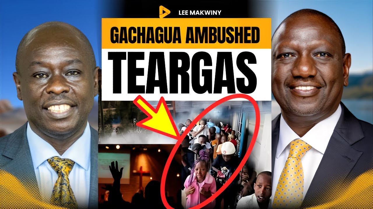 😱 Gachagua AMBUSHED at Church! Kariobangi EXPLODES After Goons Storm Service