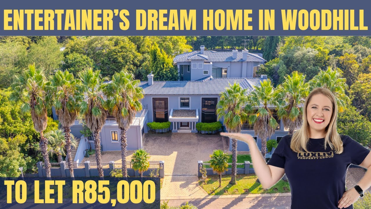 Сдаётся за 85 000 р. | Роскошный дом с 6 спальнями в жилом комплексе Woodhill Estate | Кинотеатр ...