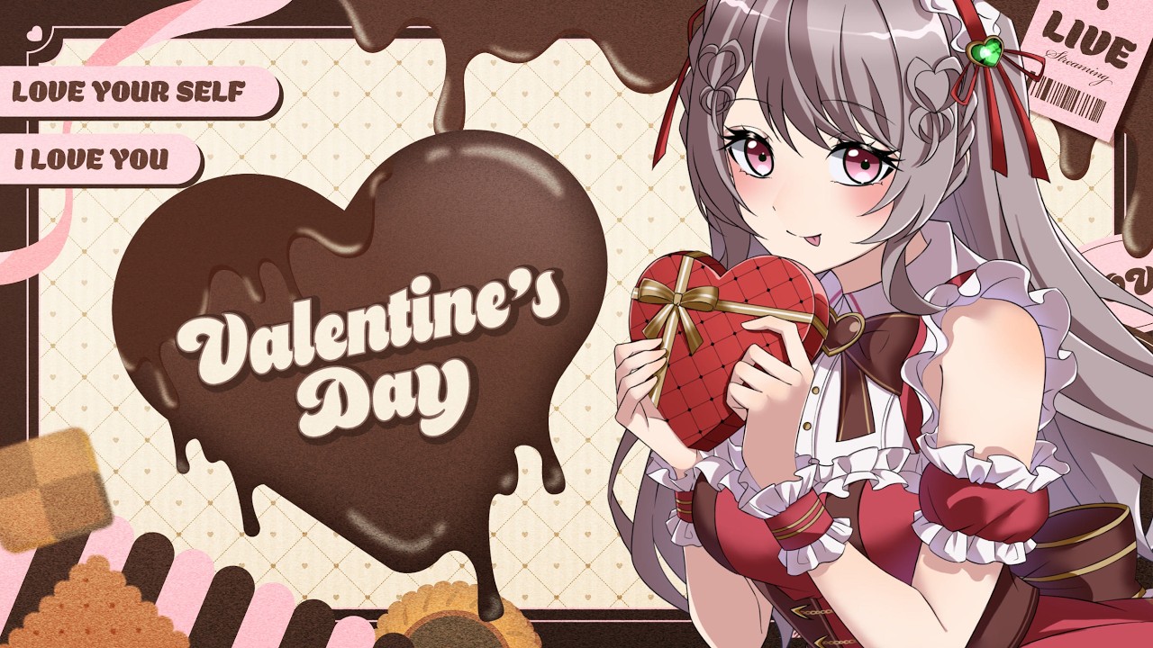 【雑談配信】ハッピーバレンタイン💖いろんなお話したい！