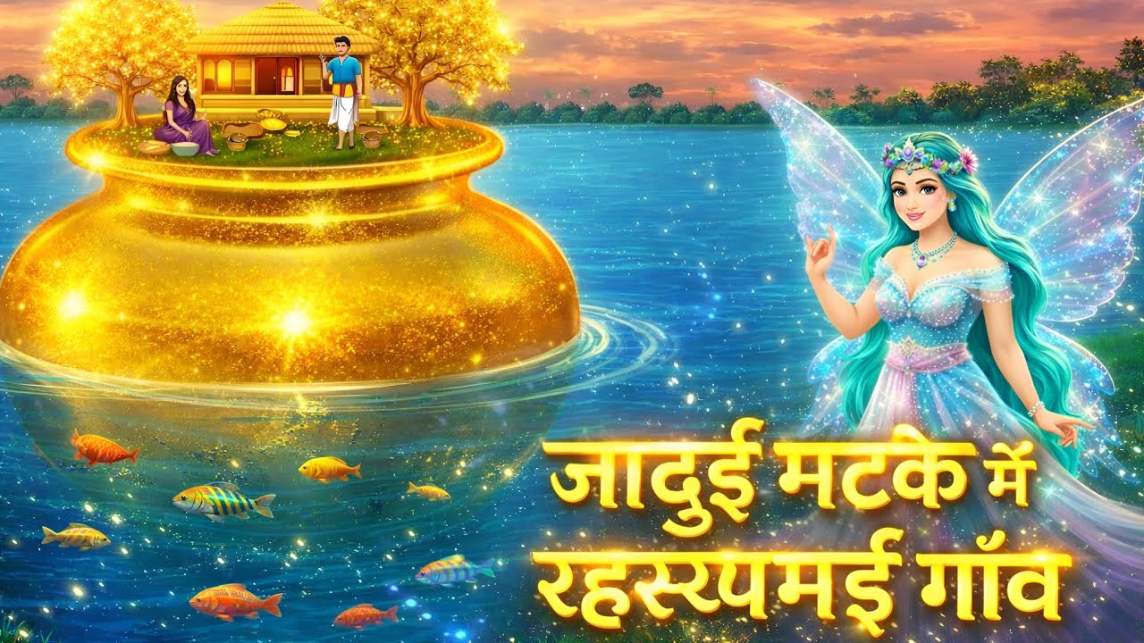 जादुई मटके में रहस्य्यमई गाँव HINDI STORIES |HINDI KAHANIYAN | MORAL STORIES | hindi kahani cartoons
