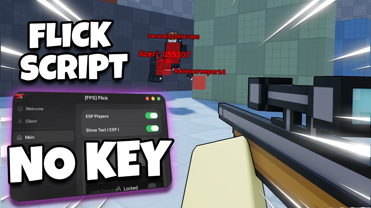 *NEW* Flick Roblox Script Keyless (Silent Aim, Aimbot, ESP) FREE 2026