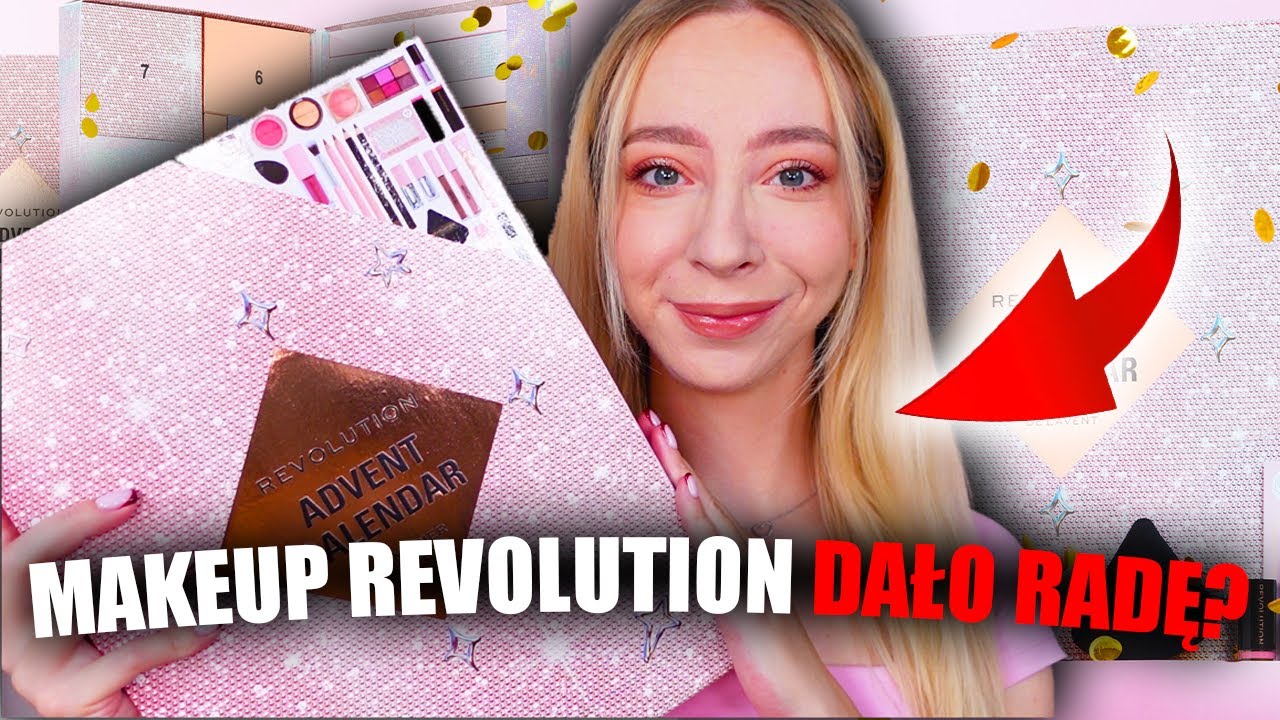 KALENDARZ ADWENTOWY MAKEUP REVOLUTION 2024! | SWATCHE WSZYSTKIEGO