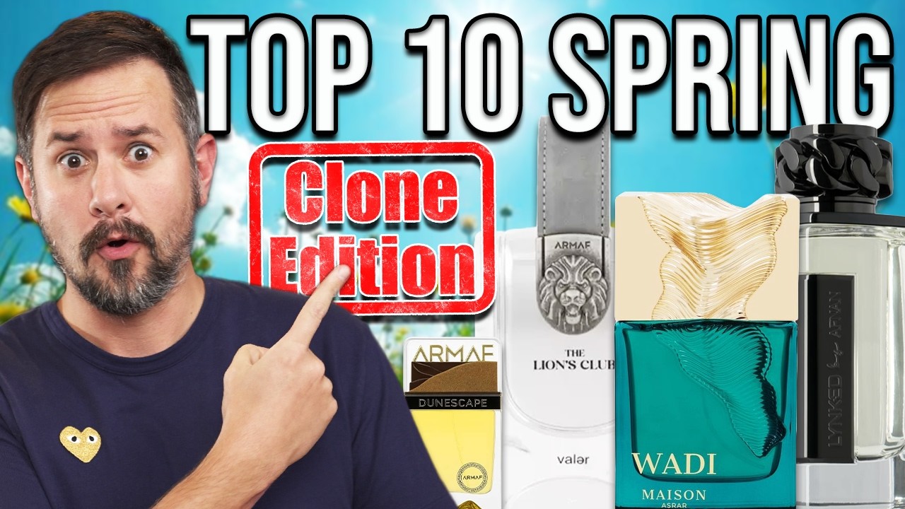 Top 10 Cheap CLONE Fragrances For Spring 2026