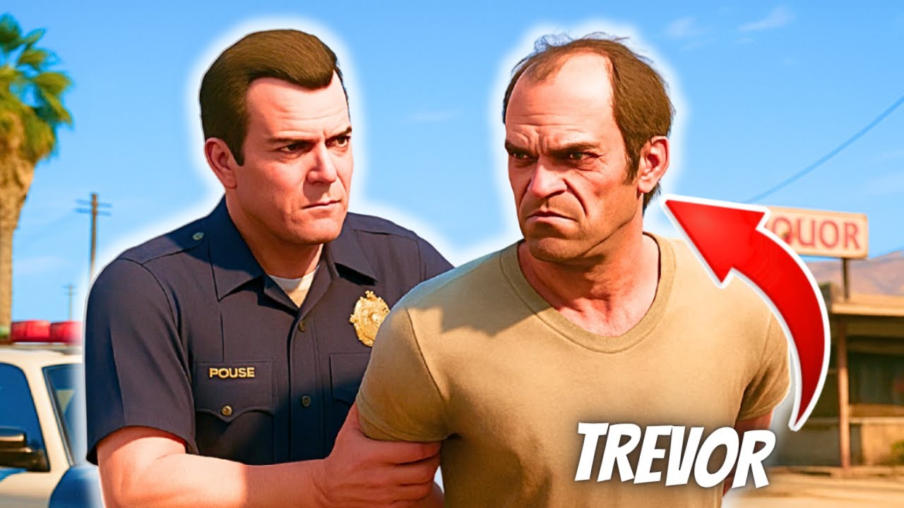 E SE MICHAEL FOSSE STATO un POLIZIOTTO? 🚔| GTA5 LSPDFR