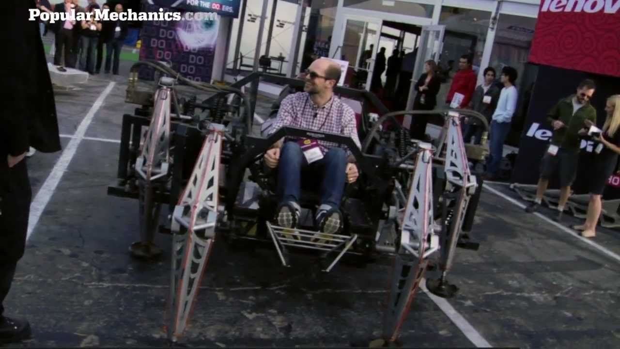 Driving eatART's Mondo Spider: CES 2013