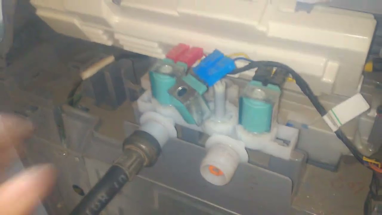 cambio de válvula lavadora Samsung inverter