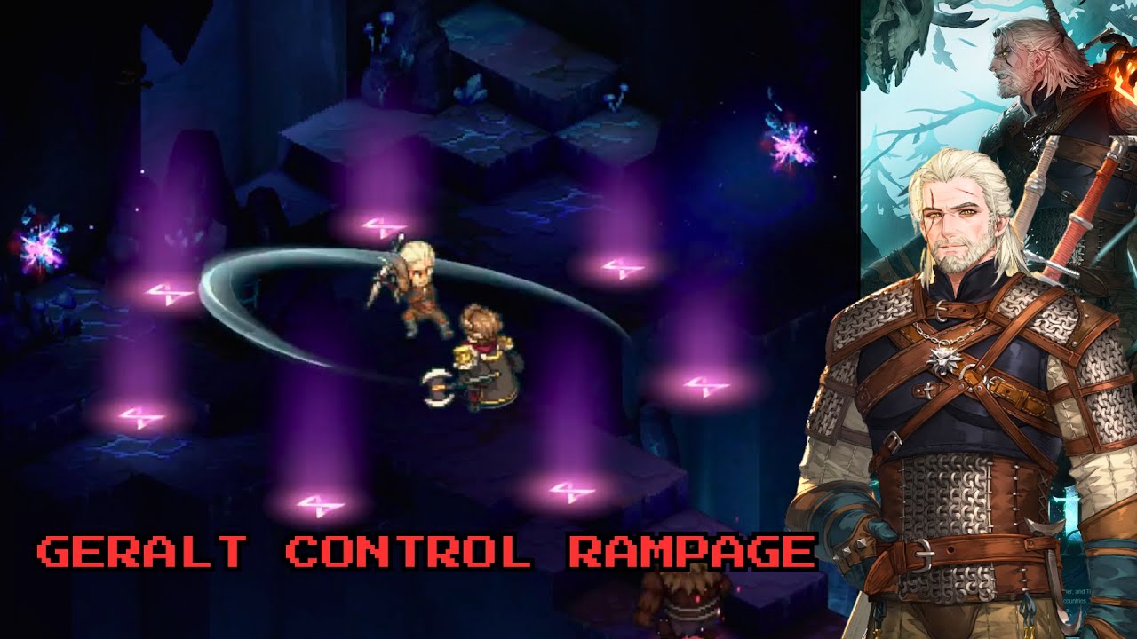 GERALT CONTROL RAMPAGE | Build Showcase | Sword of Convallaria