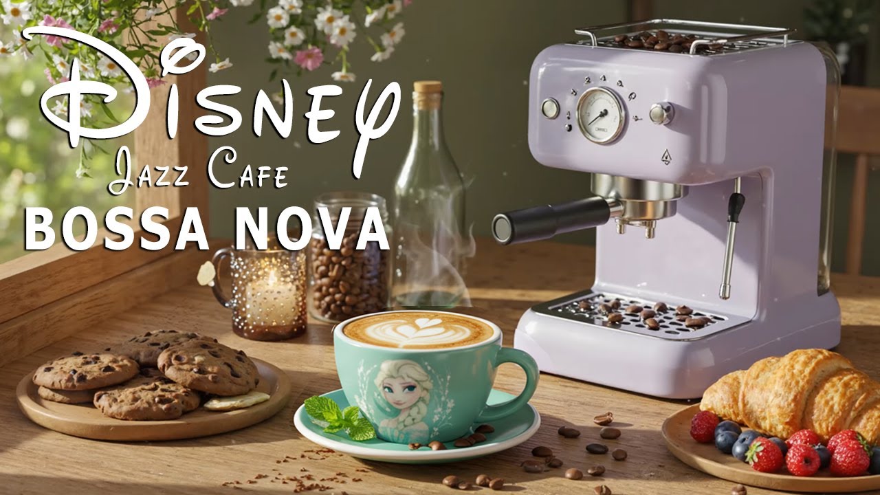 DISNEY BossaNova ☕ Relaxing Jazz & Bossa Nova Covers of Iconic Disney  🏰 May Jazz