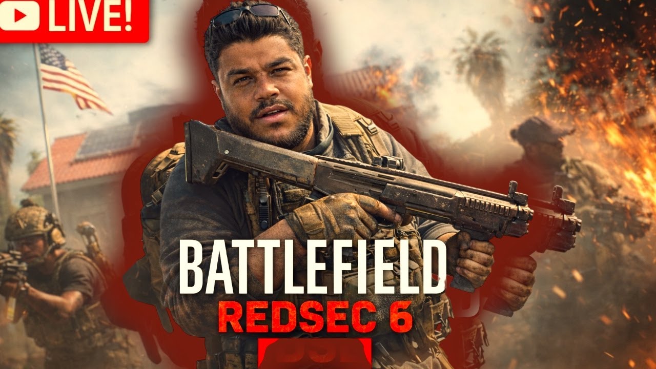 BATTLEFIELD 6 REDSEC - JOGANDO DE SNIPER 🛑 GAMEPLAY AO VIVO 🛑