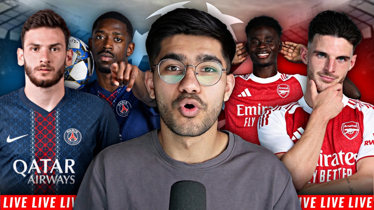 PSG vs Arsenal Champions League Final Watchalong