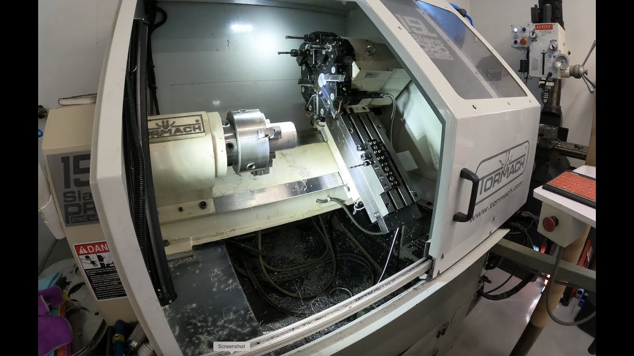 Tormach 15L Slant Pro CNC Lathe | PathPilot conversational | Hybrid Rocket Project