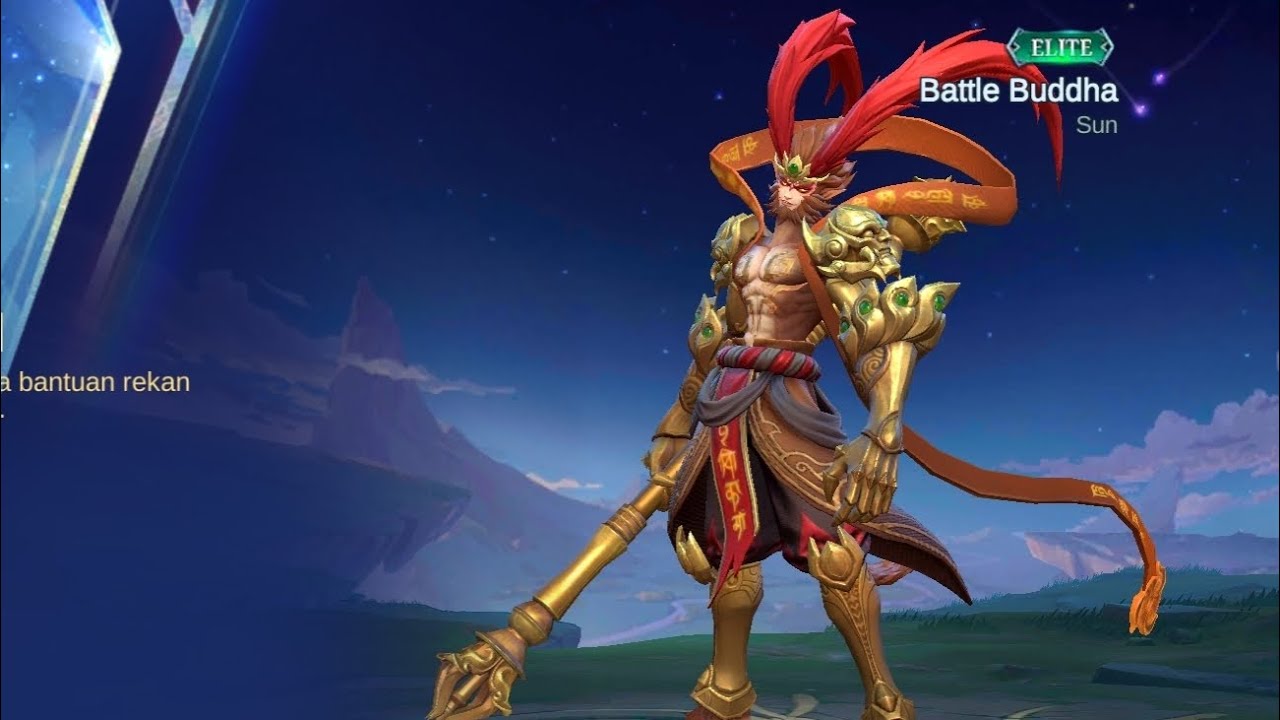 SUN MLBB || RAJA MONYET MENGGILA DI LAND OF DAWN ‼️#mobilelegends 