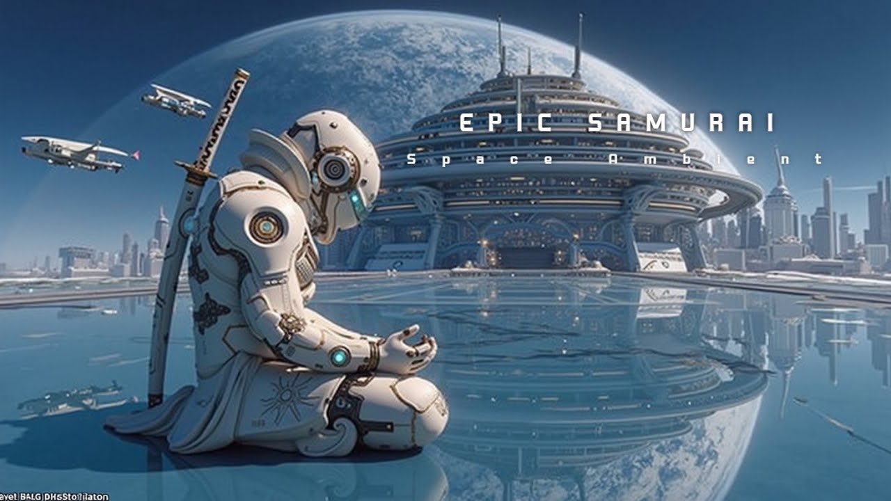 Futuristic Samurai Meditates ~ Space Ambient Music for Focus & Zen | Zero Point Horizon