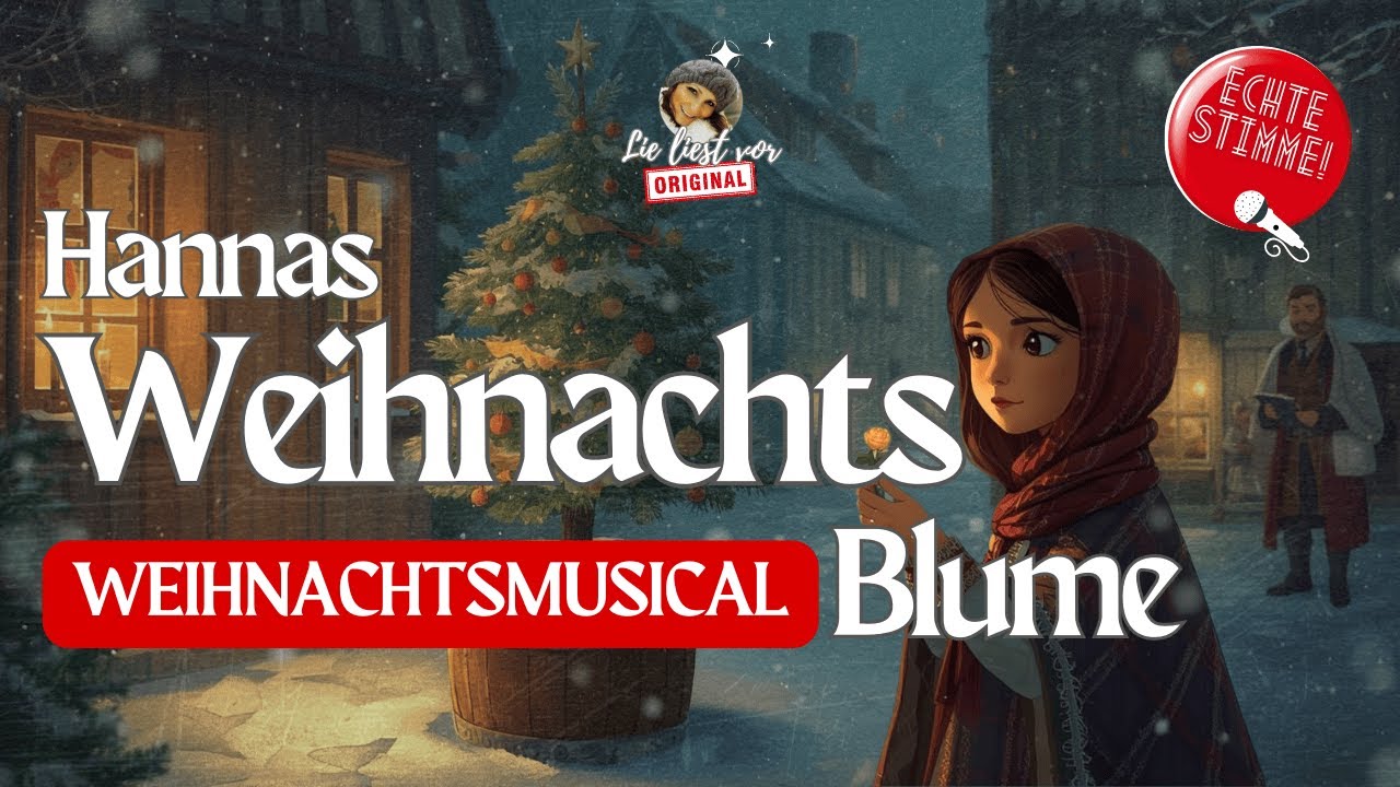 Hannas Weihnachtsblume: Ein nostalgisches Weihnachtsmusical zum Träumen für Groß & Klein🌙