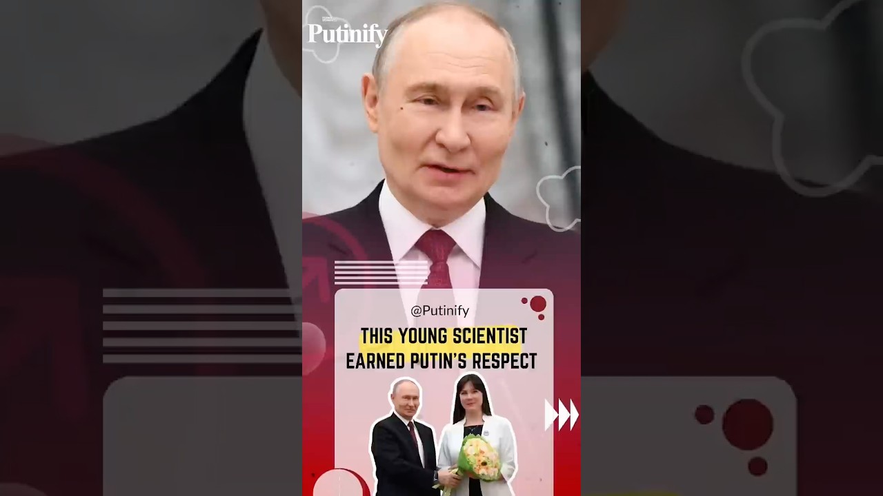 The Way Putin Looked at This Young Scientist Says Everything 🫡👀 #putin #vladimirputin #science