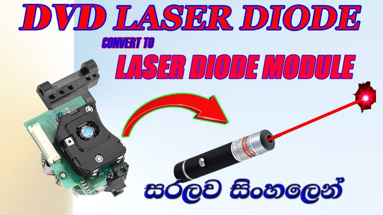 Laser Diode Convert to Laser Diode Module   Step by Step sinhala Tutorials
