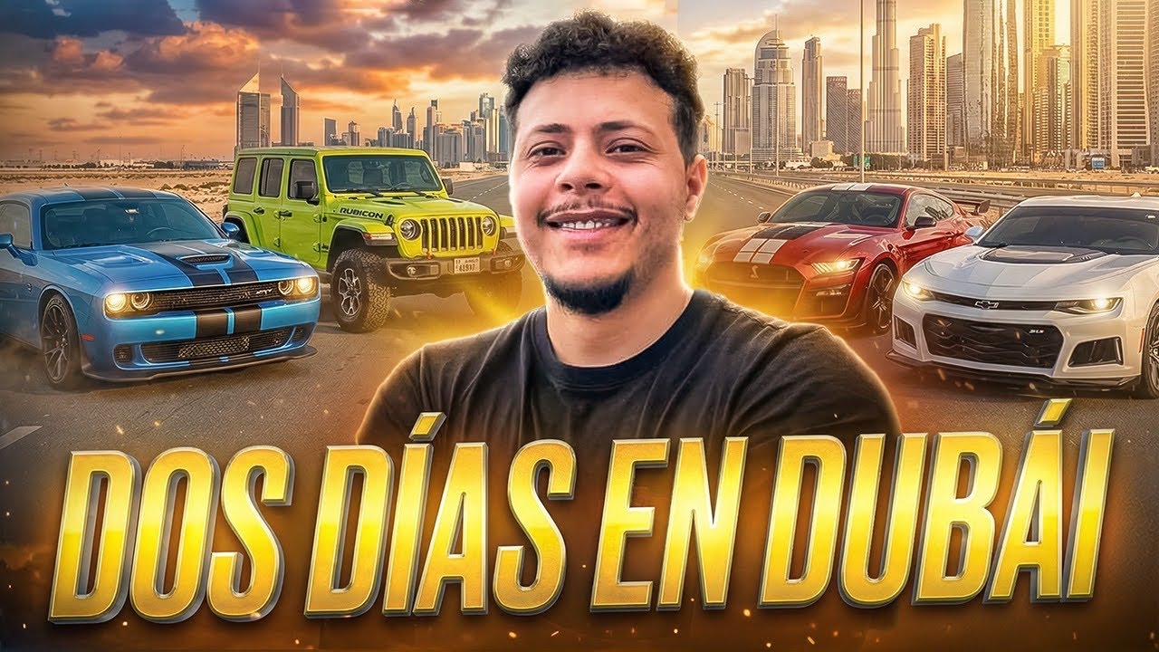 Importando coches de Dubái DOS DÍAS CONMIGO
