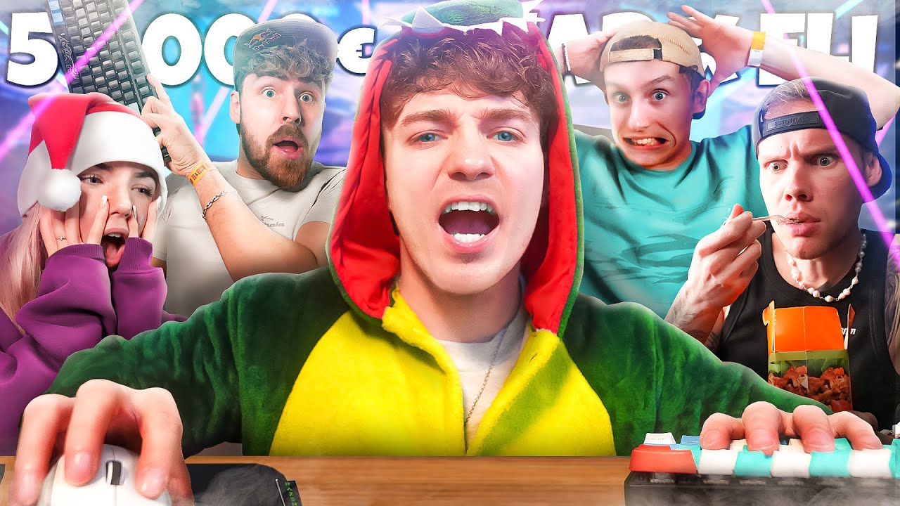 Das 50.000€ AMAR x ELI TURNIER in OG FORTNITE! 🏆🔥😱 (mit Hugu, Fibi, Rewi, Sascha etc..)