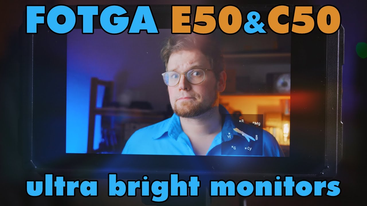 ultra bright and ultra packed! the Fotga E50 and C50 field monitors | REVIEW
