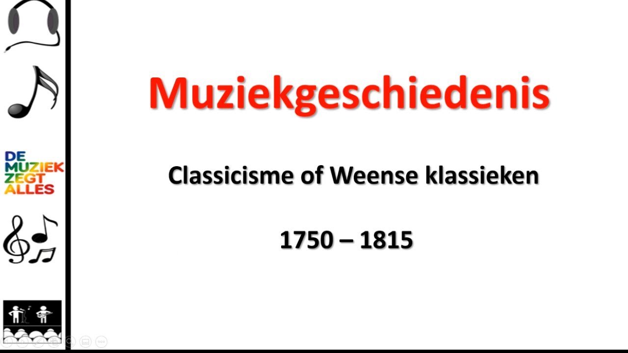Muziekgeschiedenis classicisme Heemgaard