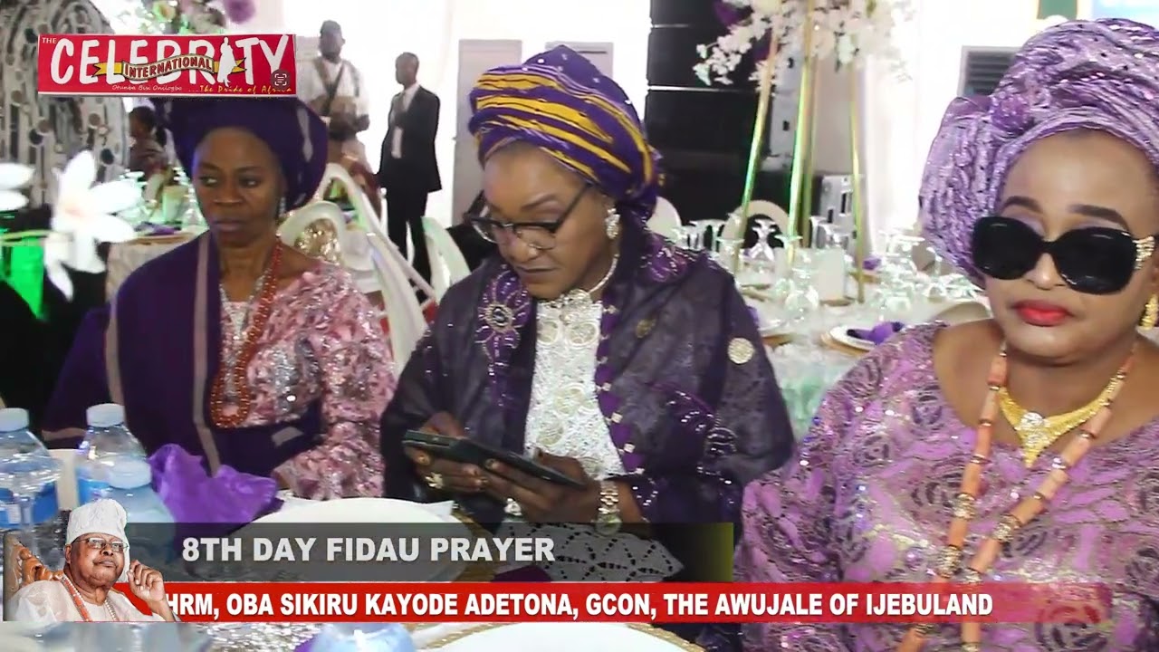 FACES @ THE 8TH DAY FIDAU PRAYER OF THE AWUJALE OF IJEBULAND