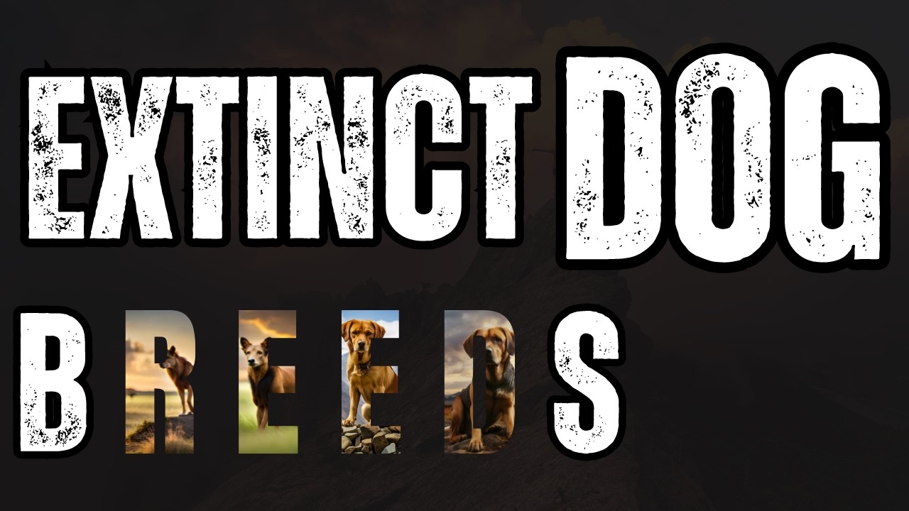 15 EXTINCT Dog Breeds You Never Knew Existed