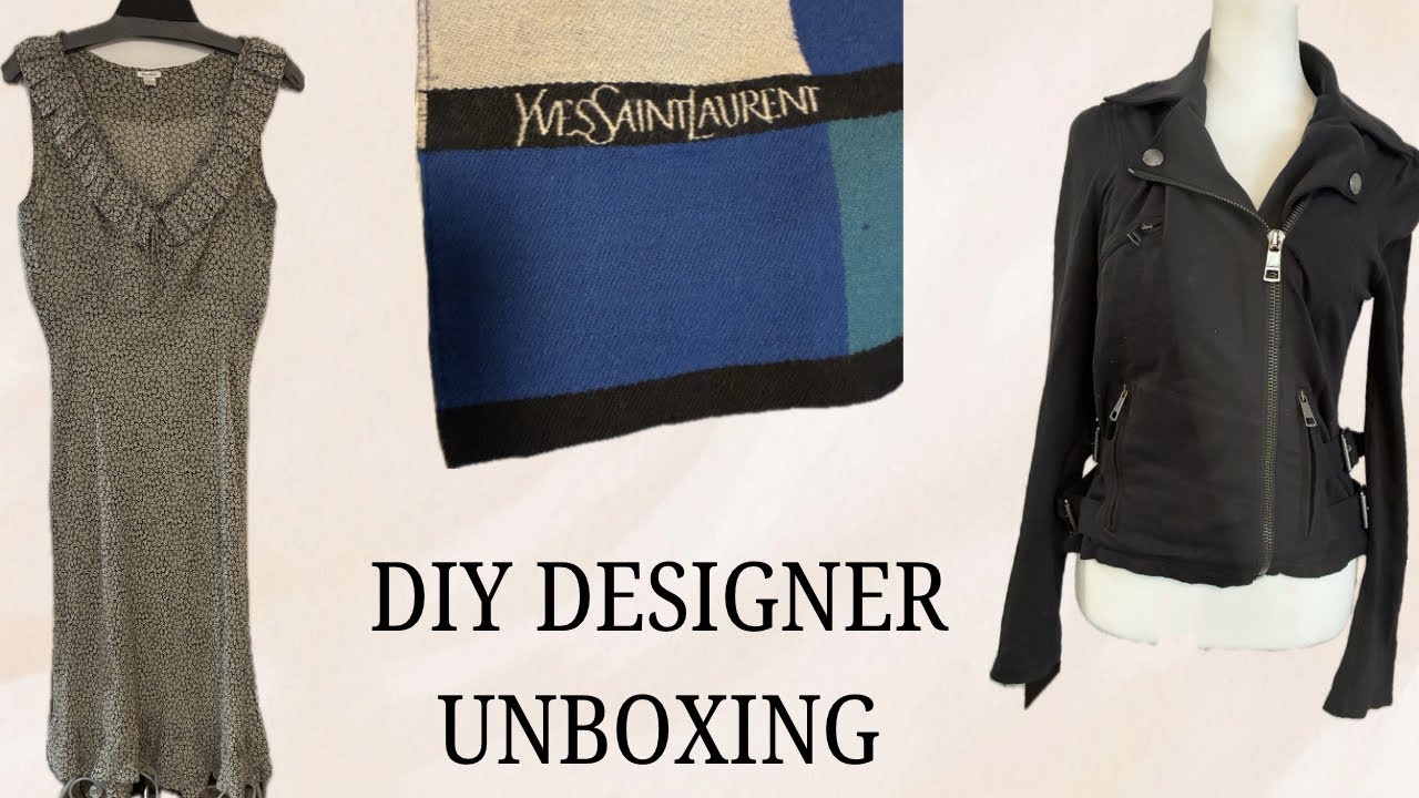 Yves Saint Laurent, Marc Jacobs, Burberry и другие — распаковка ThredUp DIY Designer