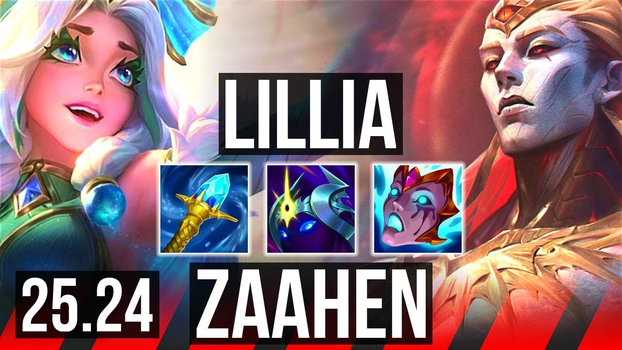 LILLIA vs ZAAHEN (TOP) | KR Diamond | 25.24
