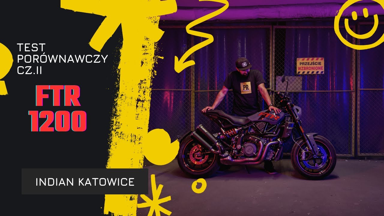 Test recenzja motocykli INDIAN cz. II FTR 1200