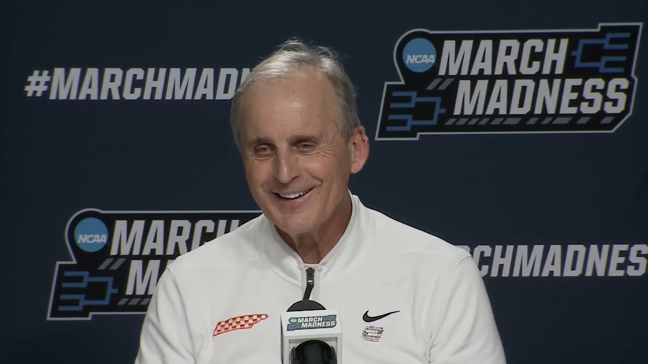 NCAAT: Tennessee HC Rick Barnes REACTS to Win Over Virginia, Advancement to the Sweet 16