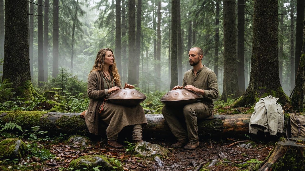 Gentle Emotional Healing (1111 Hz) | 1 Hour Handpan Music for Peaceful Reflection