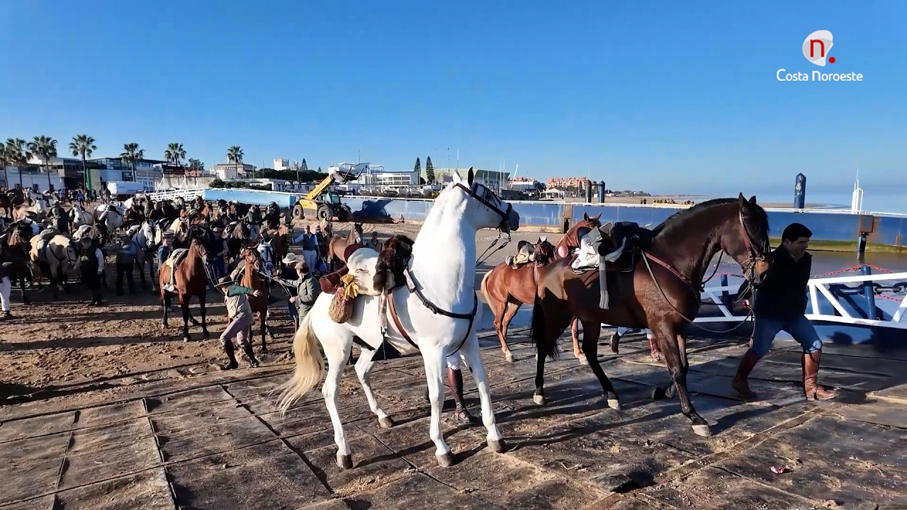 Noticias. La Hermandad del Rocío de Sanlúcar inicia su Peregrinación Extraordinaria por San José