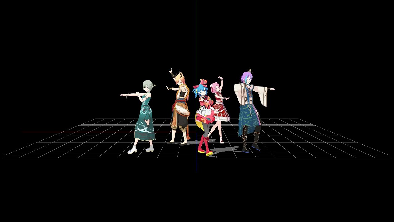 [MMD] At God's Mercy (mirrored dance practice ver.) - Wonderlands x Showtime
