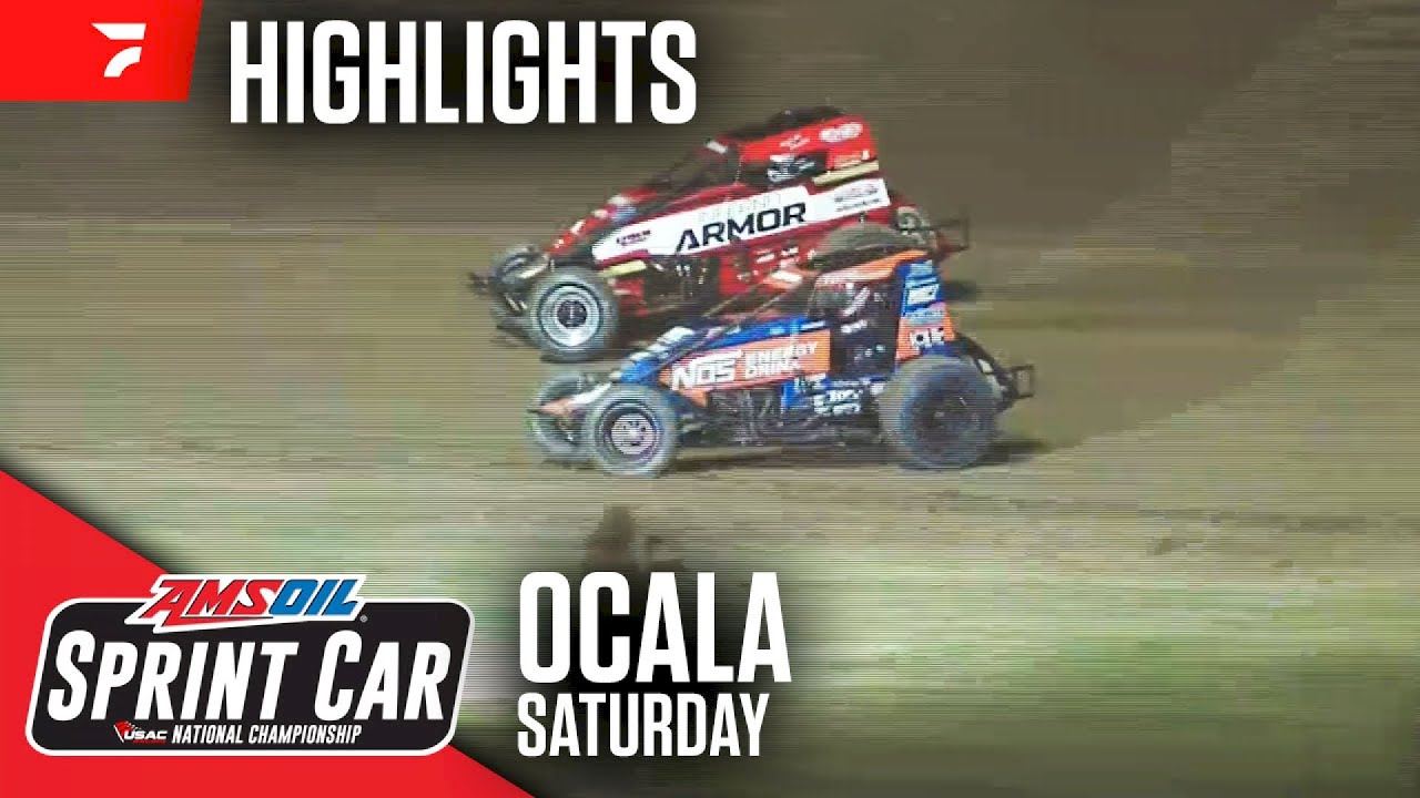 𝑯𝑰𝑮𝑯𝑳𝑰𝑮𝑯𝑻𝑺: Ocala Speedway | USAC AMSOIL National Sprint Cars | Winter Dirt Games XV | Feb. 10, 2024
