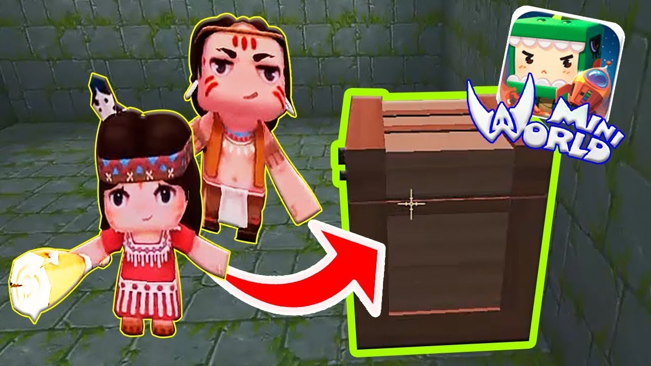 UN COFRE MISTERIOSO, DIAMANTES? 🤗  - MINIWORLD SERIE - MINI WORLD ESPAÑOL #3