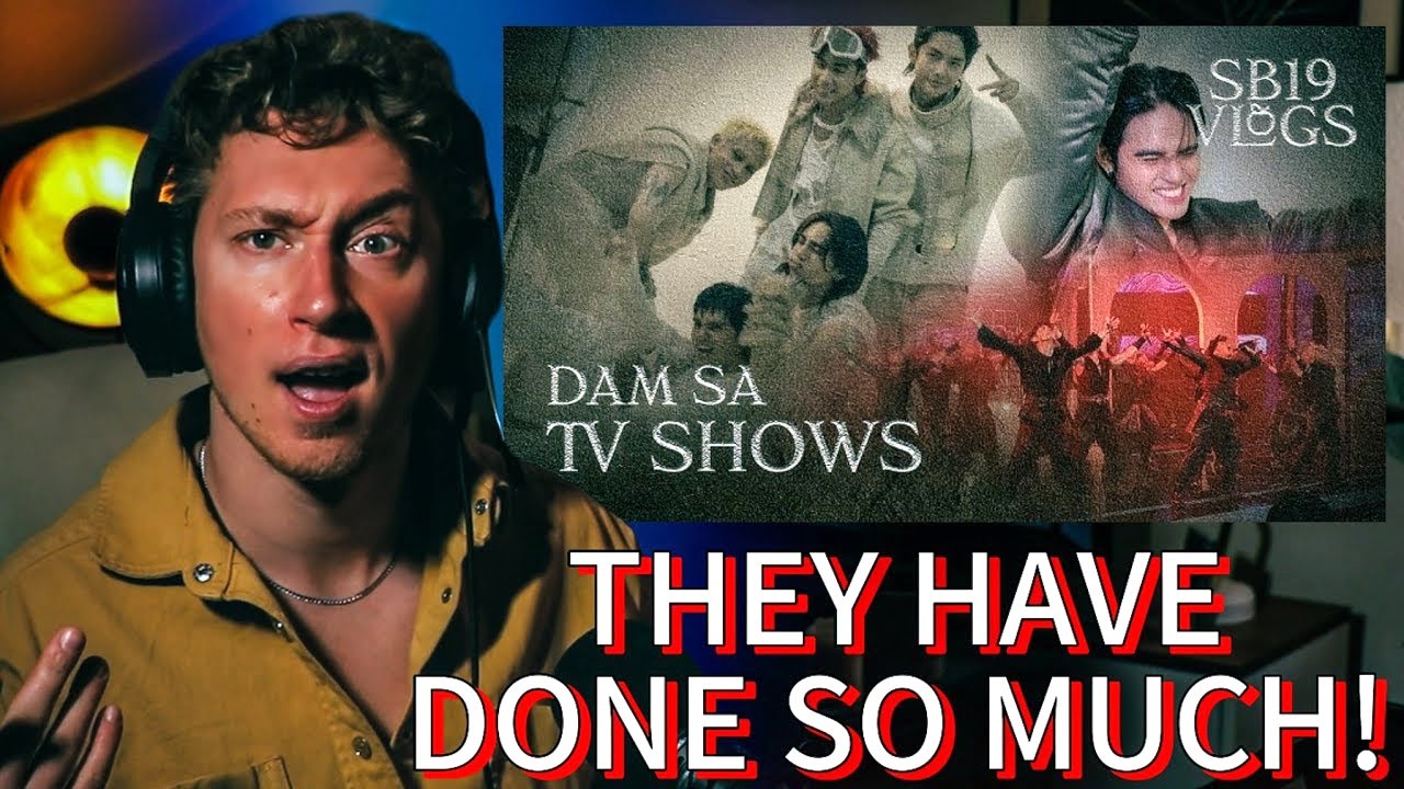 SB19 VLOGS Nag-setup ng DAM sa TV shows! All Out Sundays, ASAP, Showtime | Richards Infinity Reacts