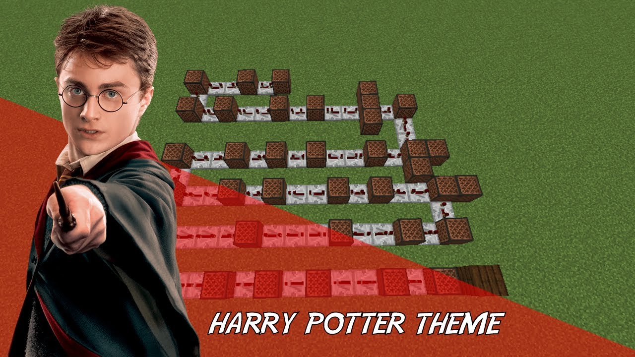 Harry Potter:  Hedwig's Theme | Como Tocar no Minecraft! - AtmBr