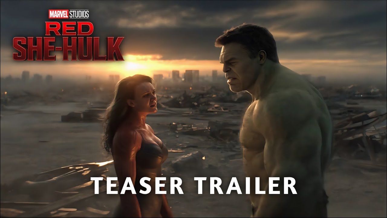 Red She-Hulk (2026) &ndash; Teaser Trailer | Rebecca Ferguson, Mark Ruffalo