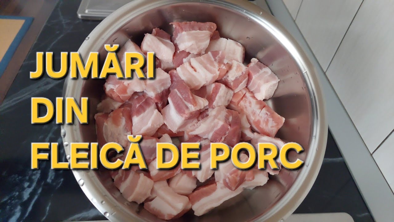 Jumări, fleică de porc, slănină, untură, carne, casă, crocante, rețetă, tradițional.