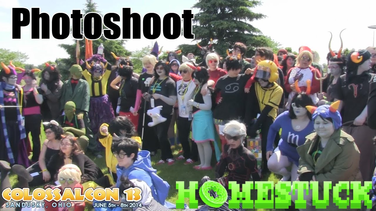Colossalcon 2014 - Friday Homestuck Photoshoot