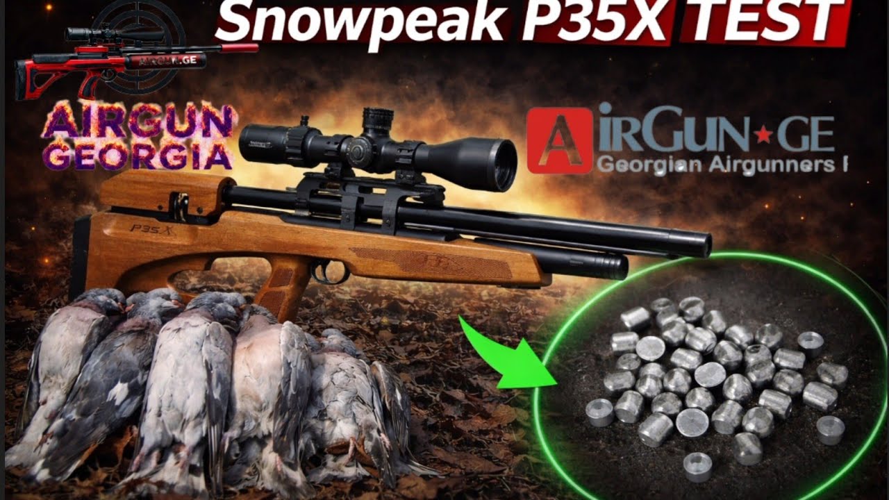 SNOWPEAK P35X განხილვა და ტესტი 100-150მეტრ მანძილზე