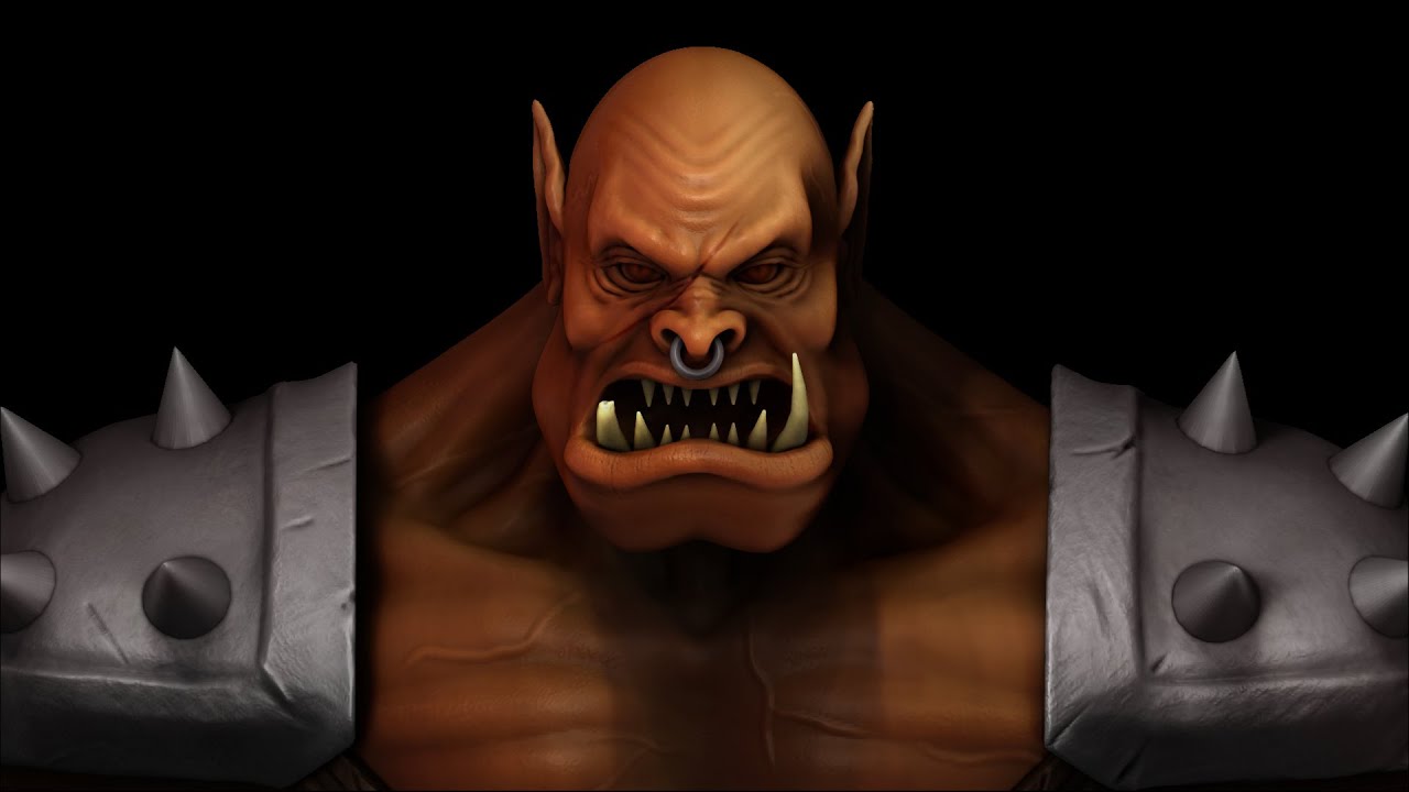 Orc Digital Sculpt (Timelapse)